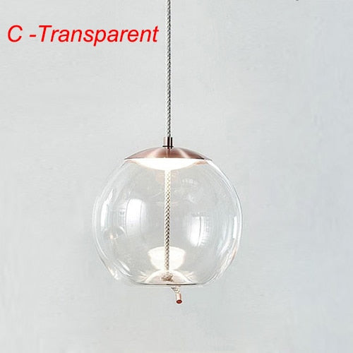 LoomNord Glass Rope Pendant Lights In Nordic Style Today